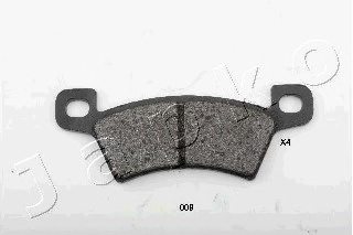 JAPKO 51009 Brake Pad Set, disc brake